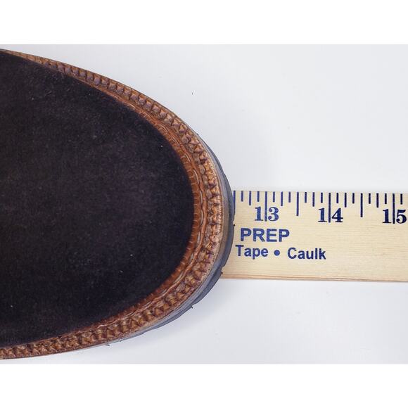 RALPH LAUREN FARLEY Brown Sport Suede Leather Boots Men's 11.5D Made in Italy - Picture 11 of 16